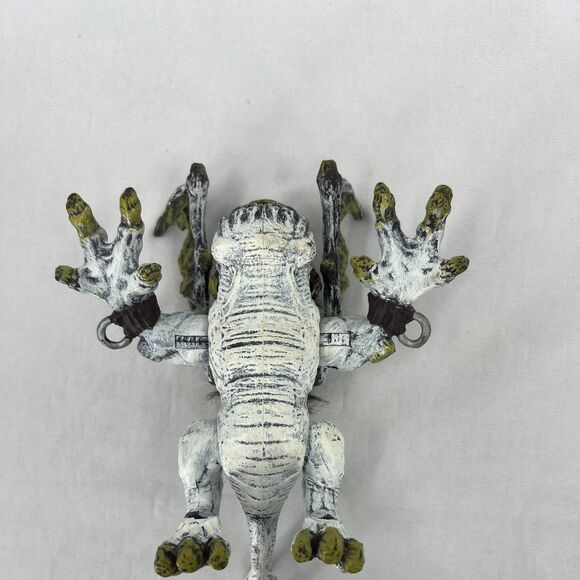 Mega Bloks toy krystal Wars Ice Fang White Vorgan Monster snow fur dragon figure - Picture 7 of 9